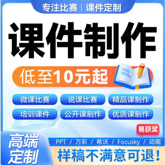 ppt制作微课基础教育精品课参赛视频说课稿教学设计比赛